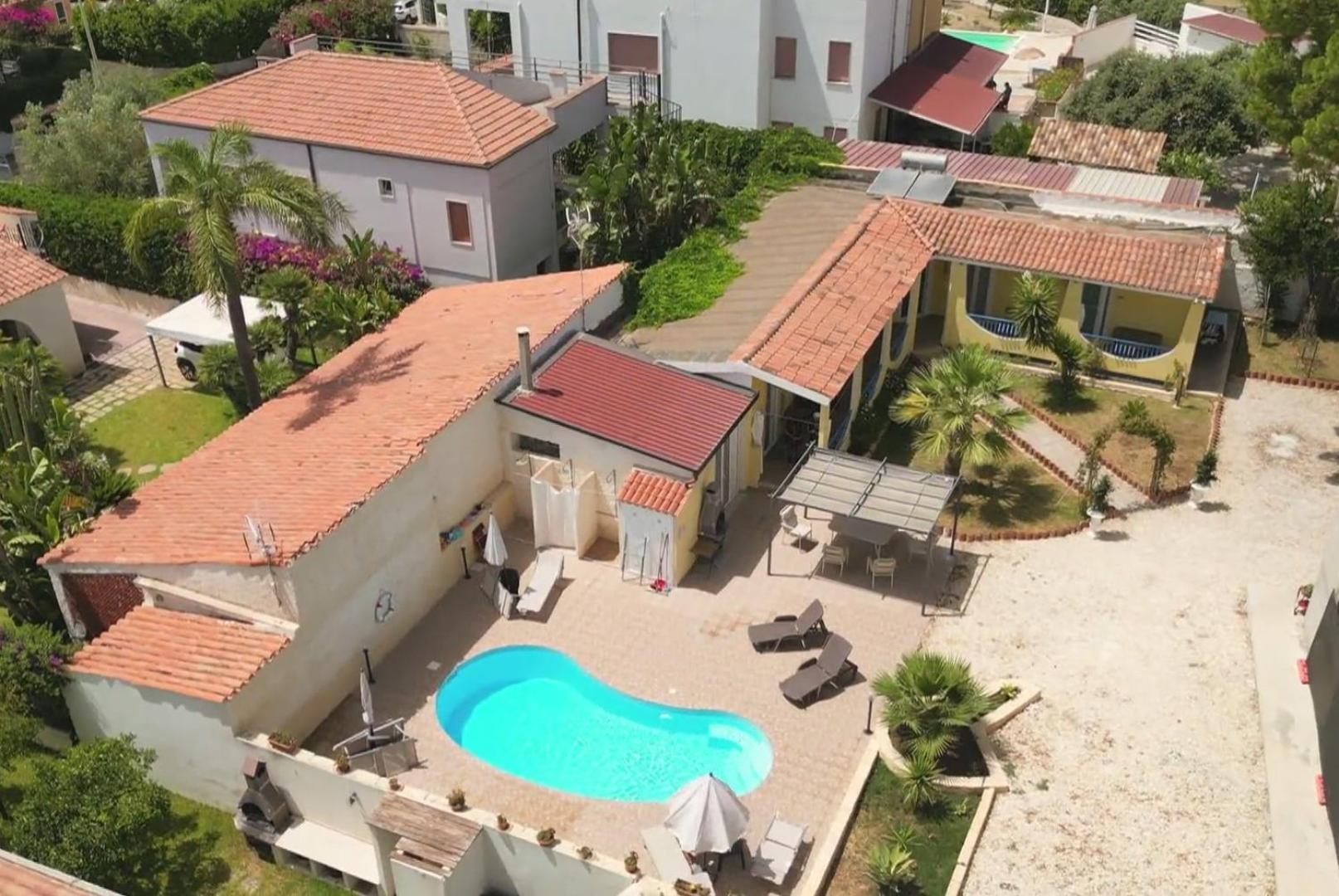 Pool Seaside Relais - Ville Ninfea, Marea, Rosa E Cassiopea Fontane Bianche Dış mekan fotoğraf