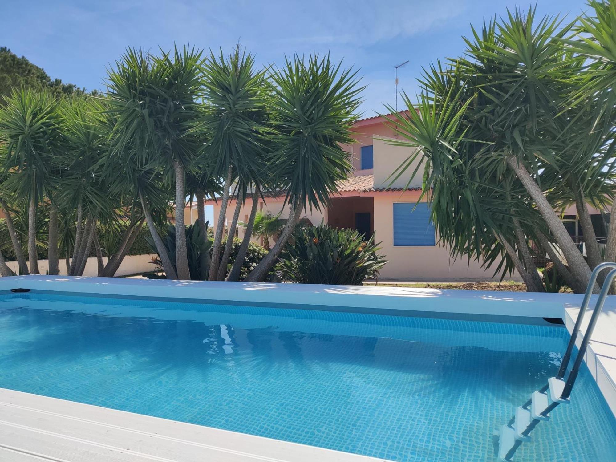 Pool Seaside Relais - Ville Ninfea, Marea, Rosa E Cassiopea Fontane Bianche Dış mekan fotoğraf
