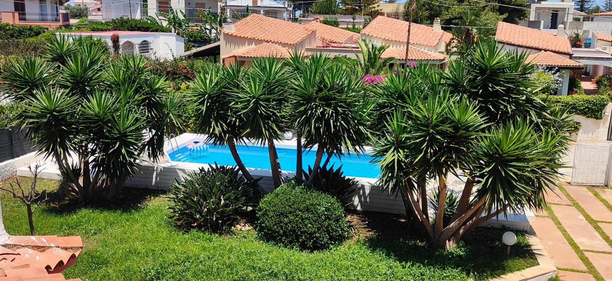 Pool Seaside Relais - Ville Ninfea, Marea, Rosa E Cassiopea Fontane Bianche Dış mekan fotoğraf