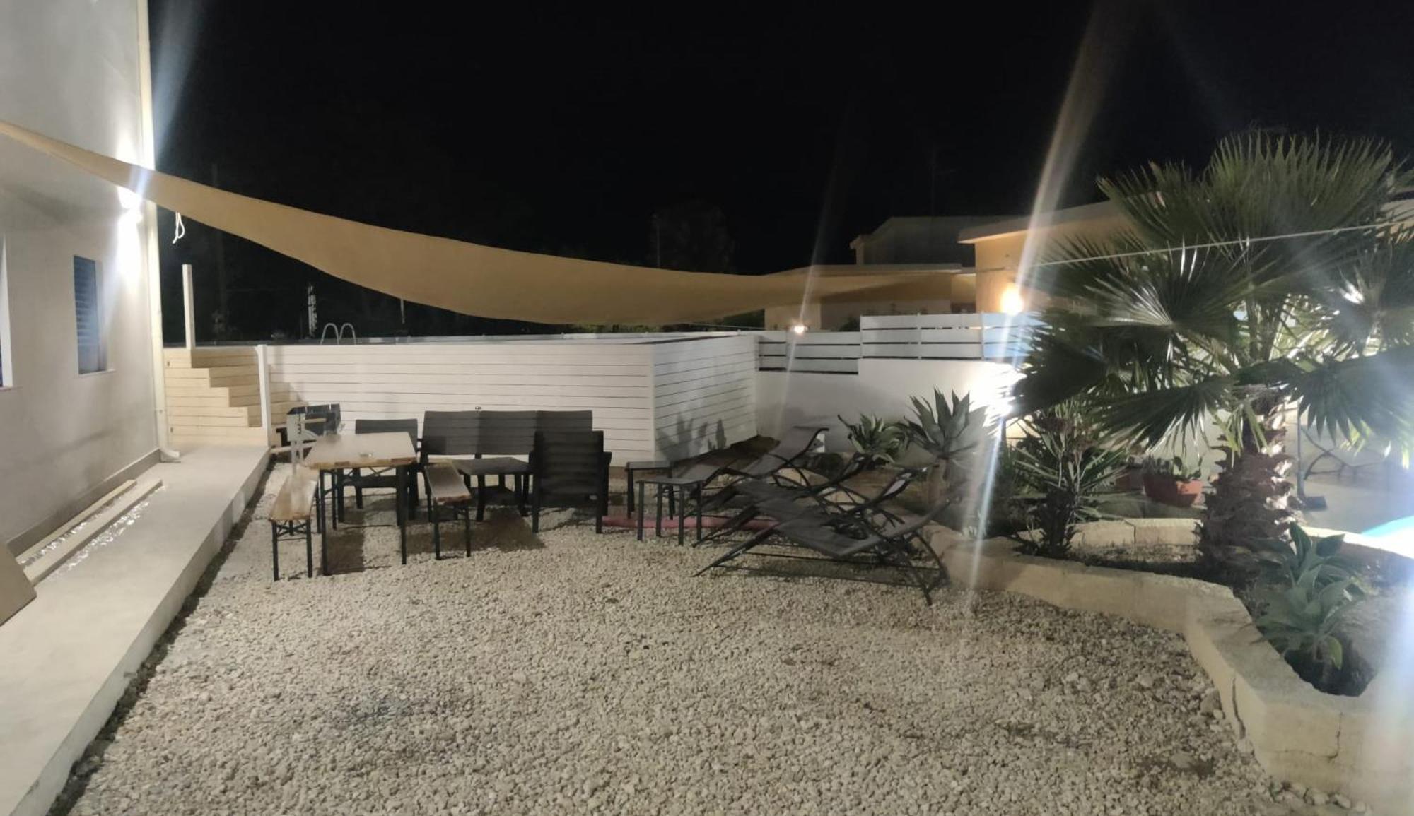 Pool Seaside Relais - Ville Ninfea, Marea, Rosa E Cassiopea Fontane Bianche Dış mekan fotoğraf