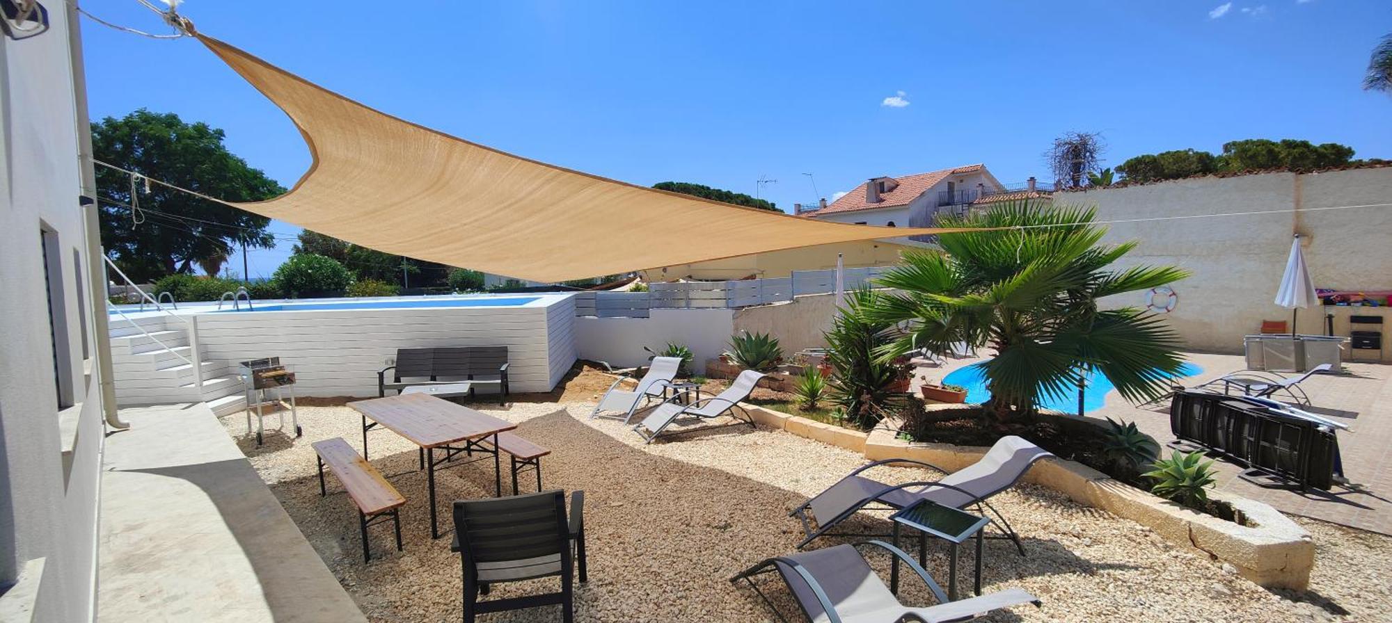 Pool Seaside Relais - Ville Ninfea, Marea, Rosa E Cassiopea Fontane Bianche Dış mekan fotoğraf